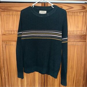 REI Co-op Wallace Lake Waffle Sweater Striped Long Sleeve Thermal